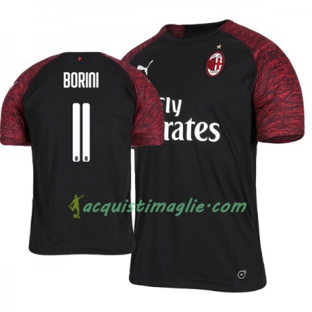 Divisa di Calcio AC Milan Fabio Borini 11 Terza 2018/2019